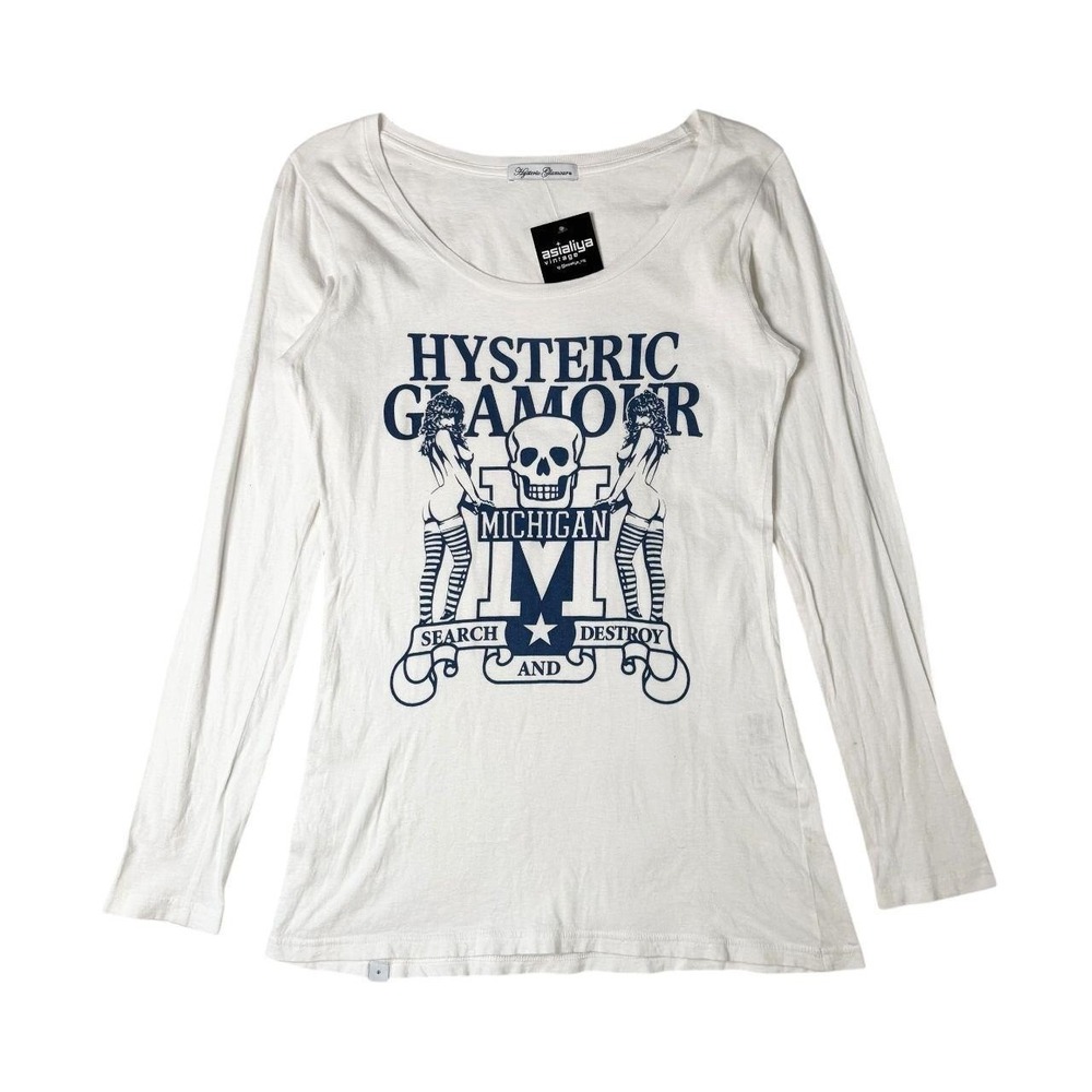Hysteric Glamour "search and destroy" long sleeve